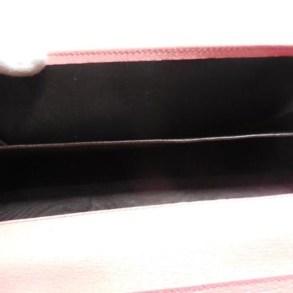 Gucci Pink Leather 'Eclipse' Style XL Gold Disk - Picture 6 of 8